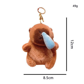 Móc Khoá Capybara Nhồi Bông Cute Gấu Bông Chuột Lang Nước Quà Sinh Nhật Ý Nghĩa Dễ Thương
