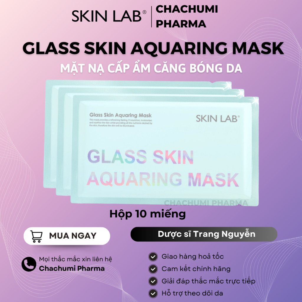 Mặt nạ Skin Lab Glass Skin Aquaring Mask Skinlab