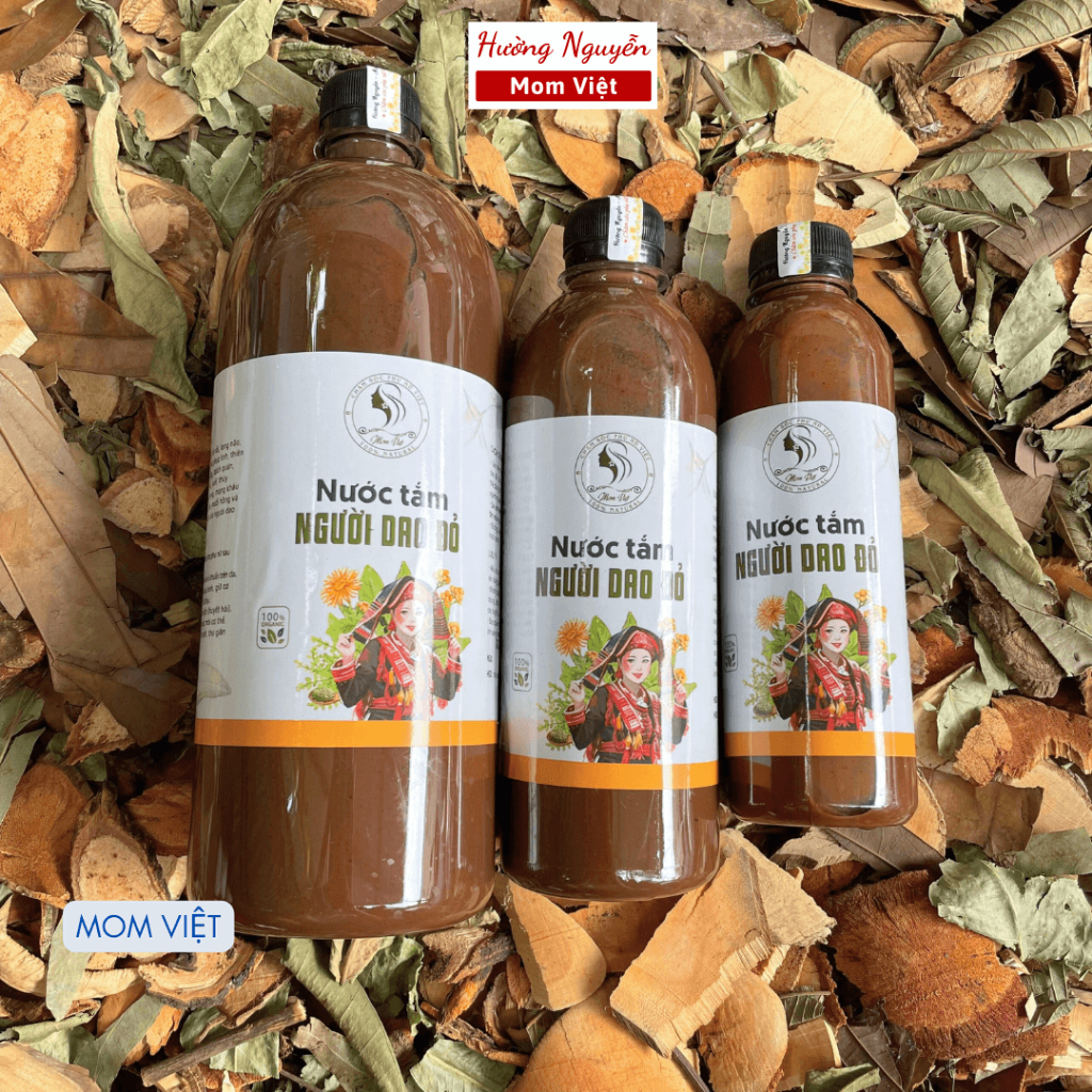 Xông tắm 🎁Mom Việt🎁 Nước tắm dao đỏ Sapa | Lá xông tắm thảo dược | Tăng cường sức đề kháng thải độc | Hồi phục sức khỏe