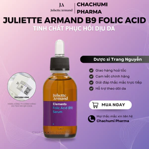 Tinh chất phục hồi dịu da B9 Folic Acid Juliette Armand