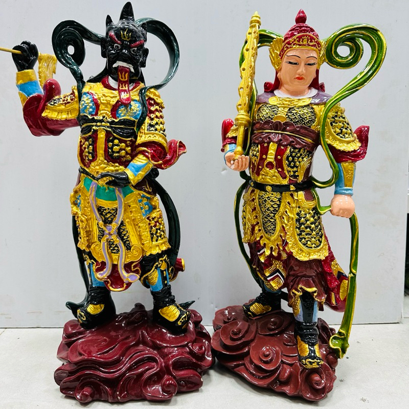 Bộ Tượng Long Thần - Hộ Pháp, Ông Tiêu - Hộ Pháp cao 40cm