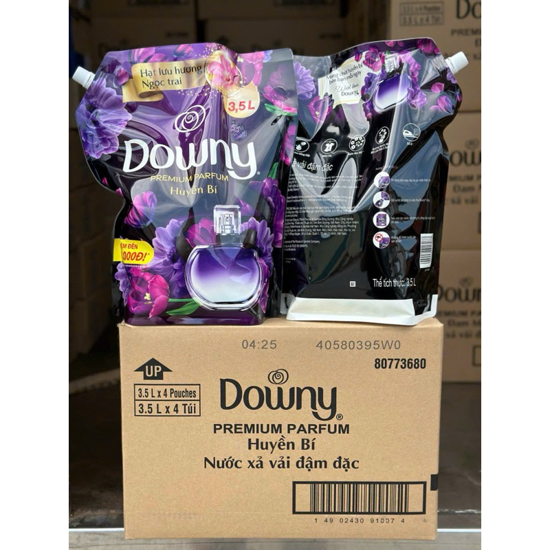 Nước Xả Vải DOWNY túi 3.5L Nước Hoa Thiên Nhiên | Nước Xả DOWNY 3.5L Tinh Dầu Từ Thiên Nhiên
