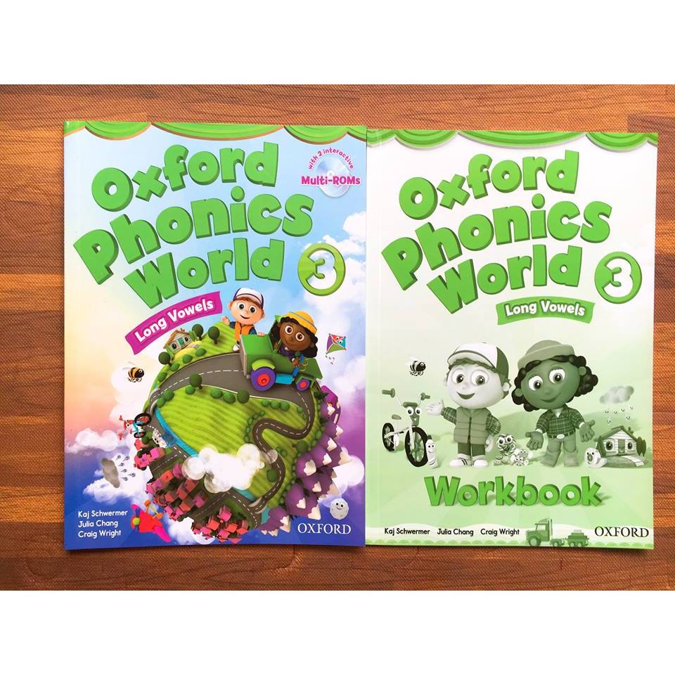 Oxford phonics world 3 (SB+WB) - B5 | Shopee Việt Nam