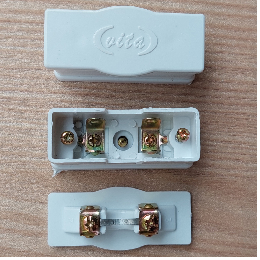 COMBO 2 Cầu Chì Điện 10A Có Hộp Nhựa Chịu Nhiệt – Hộp Cầu Chì Nối Dây An Toàn Chống Cháy Dùng Cho Thiết Bị Điện Gia Dụng
