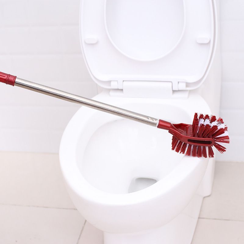 Cọ Vệ Sinh Toilet, Cọ Vệ Sinh Bồn Cầu Cán Dài Bằng Inox