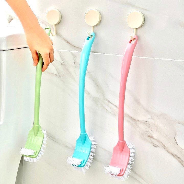 Cọ toilet 2 đầu - Cọ vệ sinh bồn cầu
