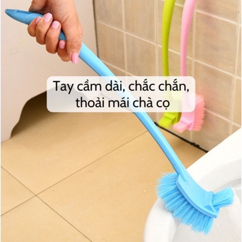 Cọ toilet 2 đầu - Cọ vệ sinh bồn cầu