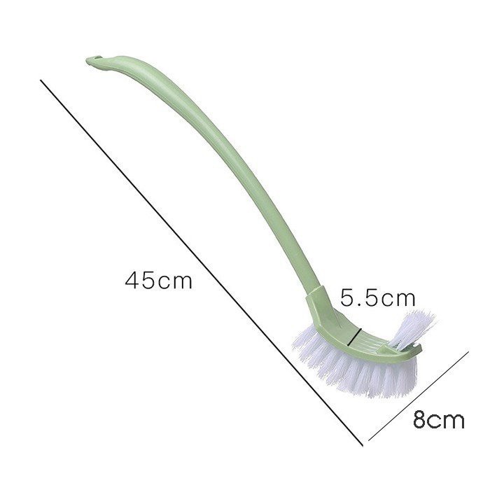 Cọ toilet 2 đầu - Cọ vệ sinh bồn cầu