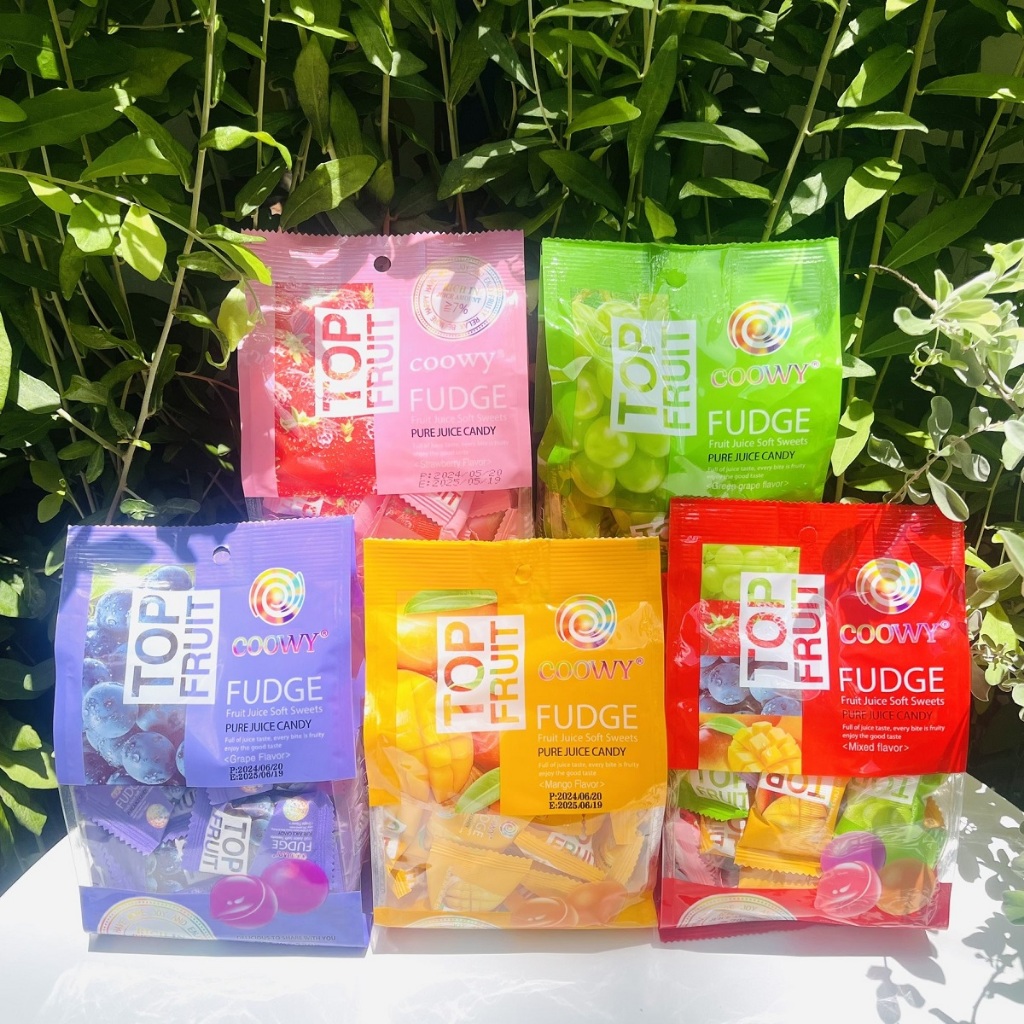 KẸO DẺO TRÁI CÂY TOP FRUIT COOWY [Freeship ] [MẪU MỚI 2024]