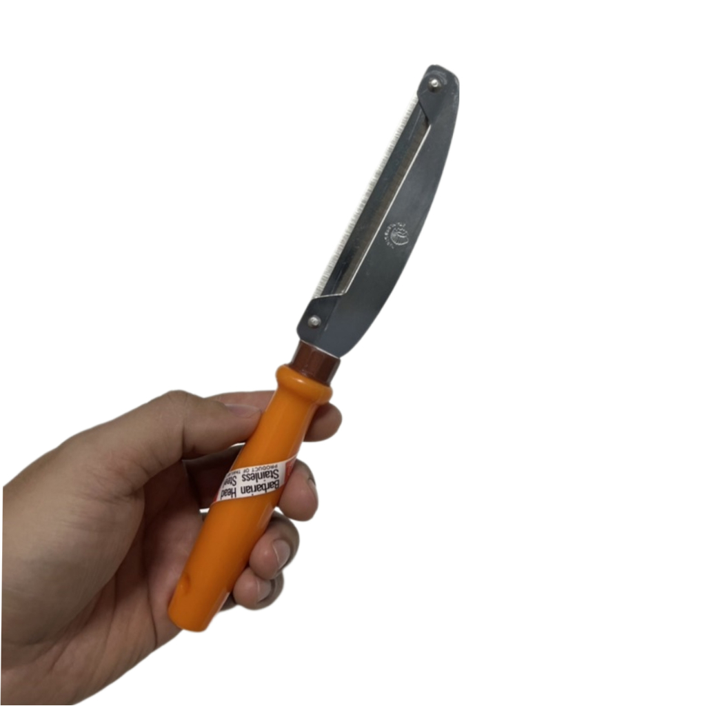 Dao Bào Inox 2 Lưỡi Cán Vàng Chất Liệu Inox Cao Cấp Hàng Nội Địa Thái ...