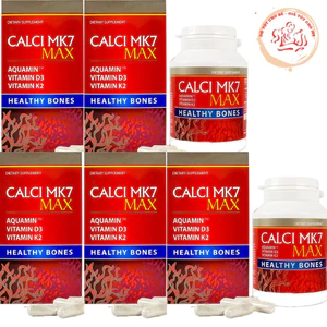 Canxi MK7 Max - Giúp Xương Chắc Khỏe, Hỗ Trợ Phát Triển Chiều Cao Cho Trẻ Hộp 60 Viên