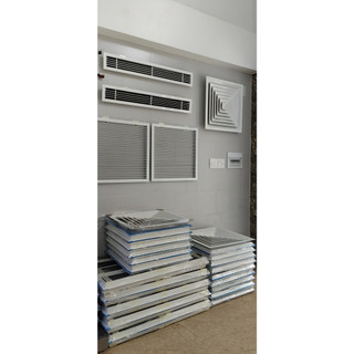 Miệng gió dài 150x1000mm, 200x1200mm - Miệng linear lưới lọc - Miệng gió cấp - Miệng gió hồi