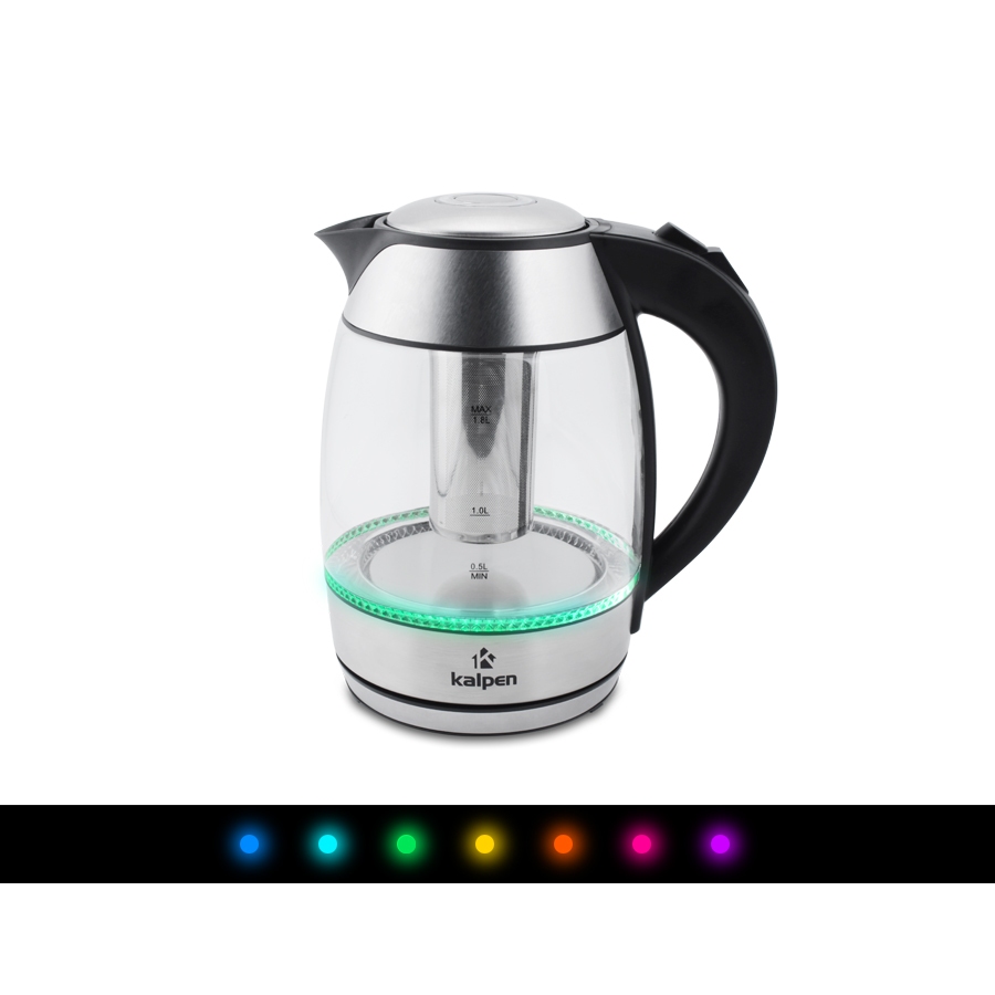 Ảnh Ấm Đun Nước Siêu Tốc Cao Cấp Lòng Thủy Tinh KK66 1.8L-2200W Hàng Chính Hãng KALPEN-GIA DỤNG ĐỨC 2