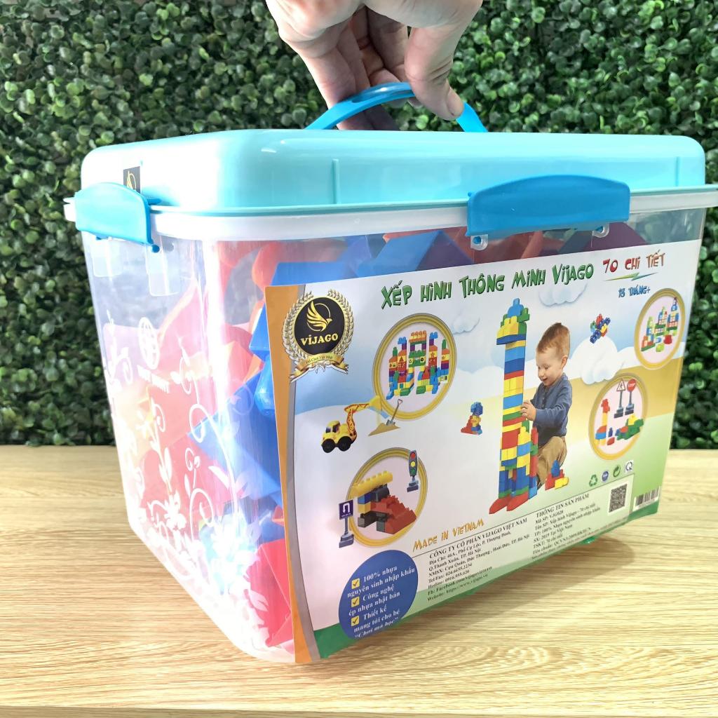 Ảnh Đồ Chơi Xếp Hình Cho Bé Loại To Nhiều Chi Tiết Lựa Chọn , Bộ Lắp Ghép Các Khối Cỡ Lớn Bằng Nhựa ABS Benrikids 2