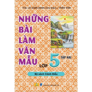 Sách - Những Bài Làm Văn Mẫu Lớp 5 - Cánh Diều - ndbooks