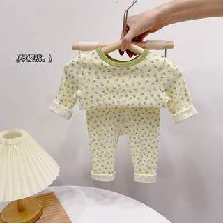 [MỚI 2024] Đồ Ngủ Trẻ Em, Bộ Quần Áo Thu Đông Dài Tay Bemohome Chất Cotton Mềm Mịn Cho Bé Trai Bé Gái Từ 9-17kg
