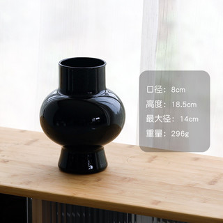 Bình thủy tinh đèn lồng tối giản Bình hoa đầy màu sắc Trang trí máy tính để bàn Bình trang trí phòng khách