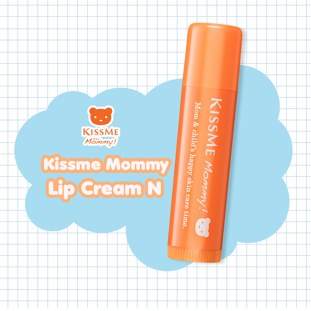 Kem Dưỡng Chống Nứt Nẻ Môi Dành Cho Bé Từ 6 Tháng Tuổi  Kissme Mommy Lip Cream(2.5g)