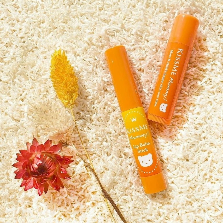 Son Dưỡng Chống Nứt Nẻ Môi Dành Cho Bé Từ 6 Tháng Tuổi Và Da Nhạy Cảm Kissme Mommy Lips (2.5g )