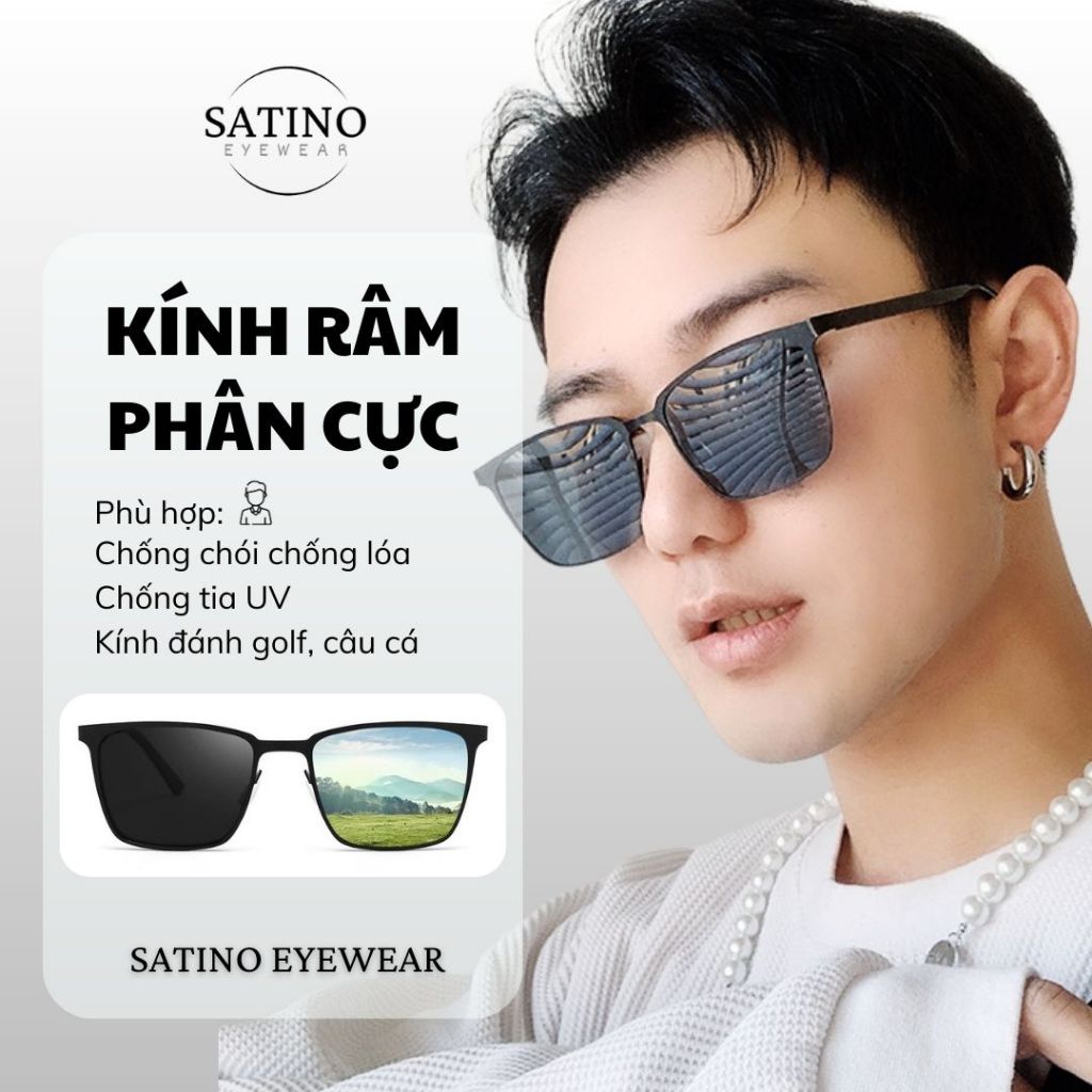 Kính râm phân cực nam SATINO mắt kính lái xe chống chói lóa mắt đèn xe ...