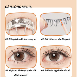 KEO DÁN LÔNG MI GIẢ TRONG SUỐT TỰ NHIÊN , MAU KHÔ, DỄ SỬ DỤNG