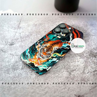 Tấm dán Skin Mặt sau Hổ MS07 Dành cho 15promax , 14promax , 13promax , 12promax , 11promax - FukiShop