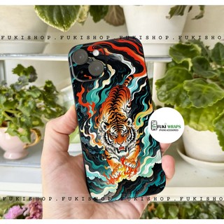 Tấm dán Skin Mặt sau Hổ MS07 Dành cho 15promax , 14promax , 13promax , 12promax , 11promax - FukiShop