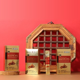 Tinh chất Hồng sâm 365 Hàn Quốc Pha Sẵn - Hộp 30 gói - Giúp Bồi Bổ Sức Khỏe, Tăng Cường Hệ Miễn Dịch
