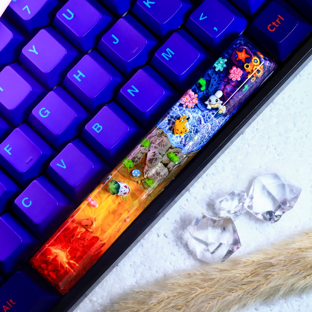 Spacebar Artisan 4 Pokemon cho bàn phím cơ, Spacebar Pokemon Cao cấp ...