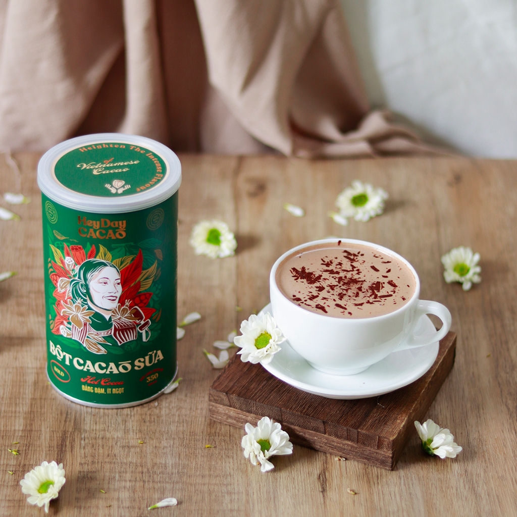 Ảnh Bộ sản phẩm cacao “Thật” - Natural, Bold, Classic, Sữa dừa - Heydaycacao 3