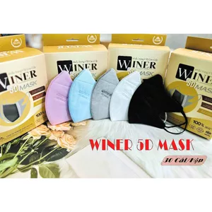 Khẩu Trang WINER 5D MASK 4 Lớp Loc Khuẩn, Dày, mềm mịn