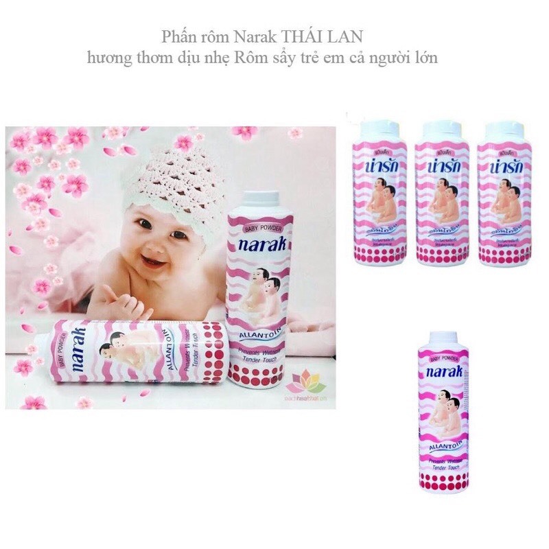 Phấn Rôm Thái Lan Cho Bé 25g