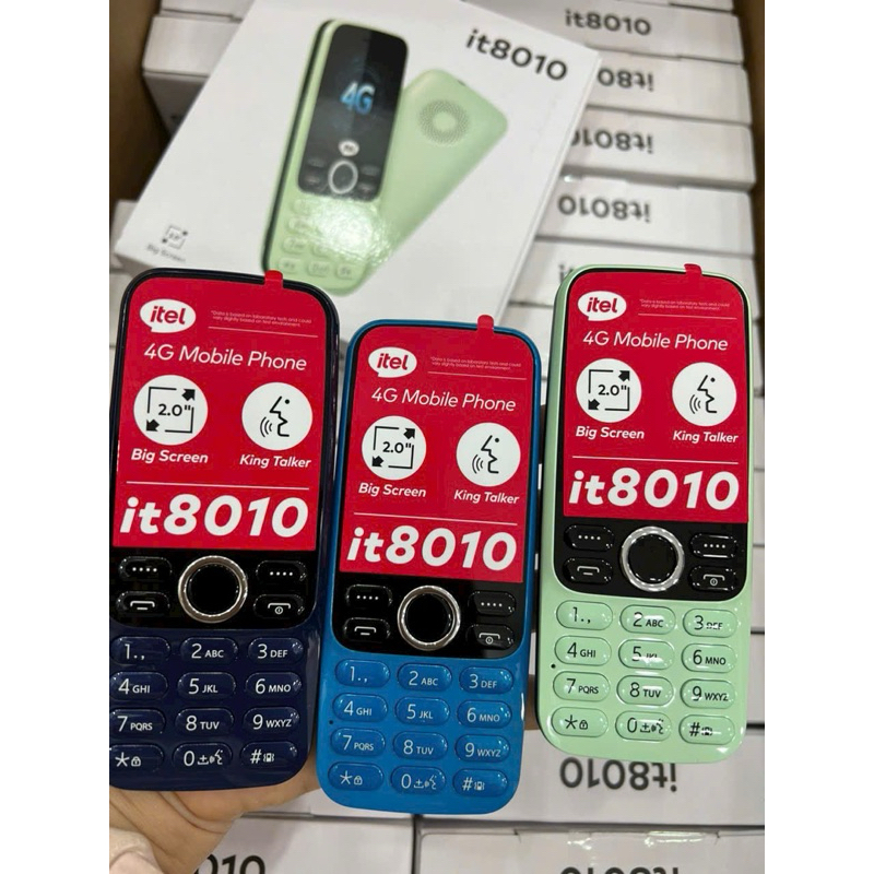 Điện thoại 4G Itel it8010 4G(LTE), xài sim Mobi ok, ưu điểm dùng được pin 5C - Hàng chính hãng | BigBuy360 - bigbuy360.vn