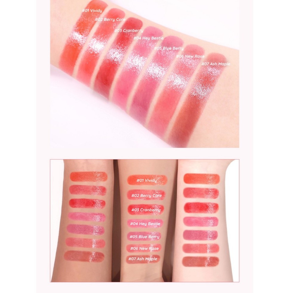 Son Thỏi Bóng Dưỡng Ẩm Có Màu Espoir Nowear Lipstick Balming Glow 3gr