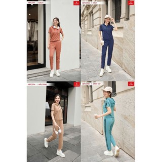 Đồ Bộ Nữ 𝐂𝐀𝐑𝐃𝐈𝐍𝐀 Quần Dài, Áo Dài Tay Chất Cotton Cao Cấp Kiểu Dáng Thể Thao Năng Động, Khỏe Khoắn  4BTC01