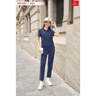 Đồ Bộ Nữ 𝐂𝐀𝐑𝐃𝐈𝐍𝐀 Quần Dài, Áo Dài Tay Chất Cotton Cao Cấp Kiểu Dáng Thể Thao Năng Động, Khỏe Khoắn  4BTC01