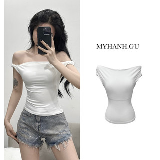 Áo trễ vai mặc được nhiều kiểu đang hot (0A11)- MYHANH.GU