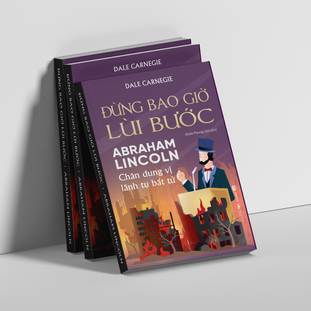 Sách - Đừng Bao Giờ Lùi Bước (Dale Carnegie) - SBOOKS OFFICIAL