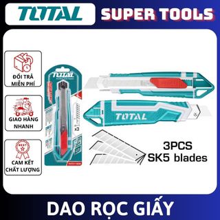 ĐỒ NGHỀ TOTAL Dao rọc giấy 18X100MM THT511836<HÀNG CHÍNH HÃNG>