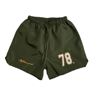 Quần Short Dù 78 Hình Thêu Chắc Chắn Mặc Trên Gối Nam
