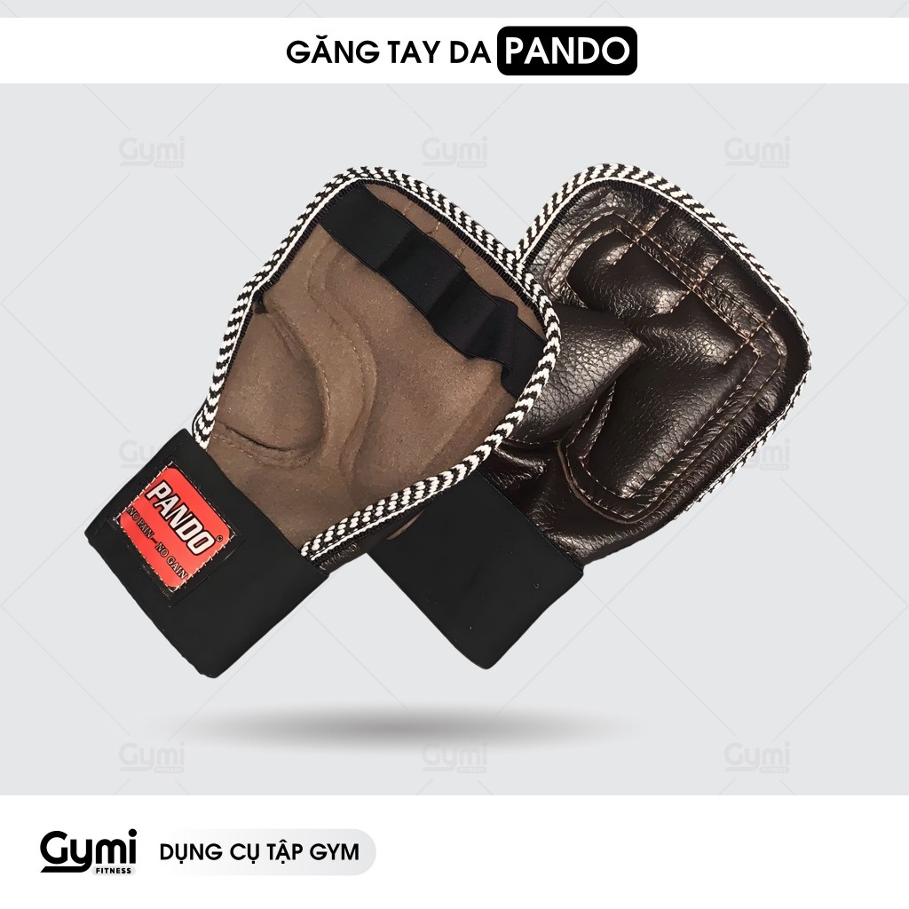 Găng Tay Da Pando - Găng Tay Si Nhập Trực Tiếp Từ Xưởng - Găng Tay Tập Gym Nam Nữ - PandoSi