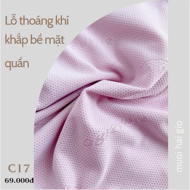Quần lót nữ cotton mịn, siêu mát, co dãn dễ chịu, dễ phối đồ không lộ viền C17 | THỜI TRANG 12H