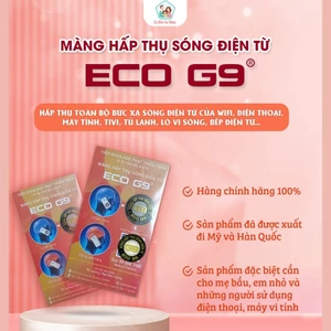 Màng Hấp Thụ Sóng Điện Từ ECO G9 - Miếng Dán Chống Bức Xạ Điện Thoại, Chắn Sóng Điện Từ