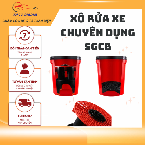Xô rửa xe ô tô xe máy SGCB xô giặt 20 lít | Shopee Việt Nam