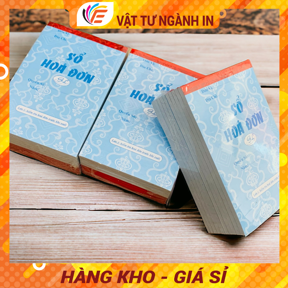 Hóa Đơn Bán Lẻ 1 Liên Hoặc 2 Liên Sổ Hóa Đơn Bán Hàng Có In Theo Yêu Cầu Lốc 10 Cuốn