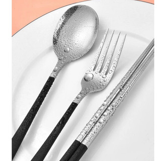 Bộ muỗng đũa cá nhân chuẩn inox 304 Chubby Chef an toàn cho sức khỏe, có hộp dễ dàng mang đi thuận tiện