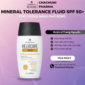 Kem chống nắng Heliocare 360 Mineral Fluid SPF50+ 50ml