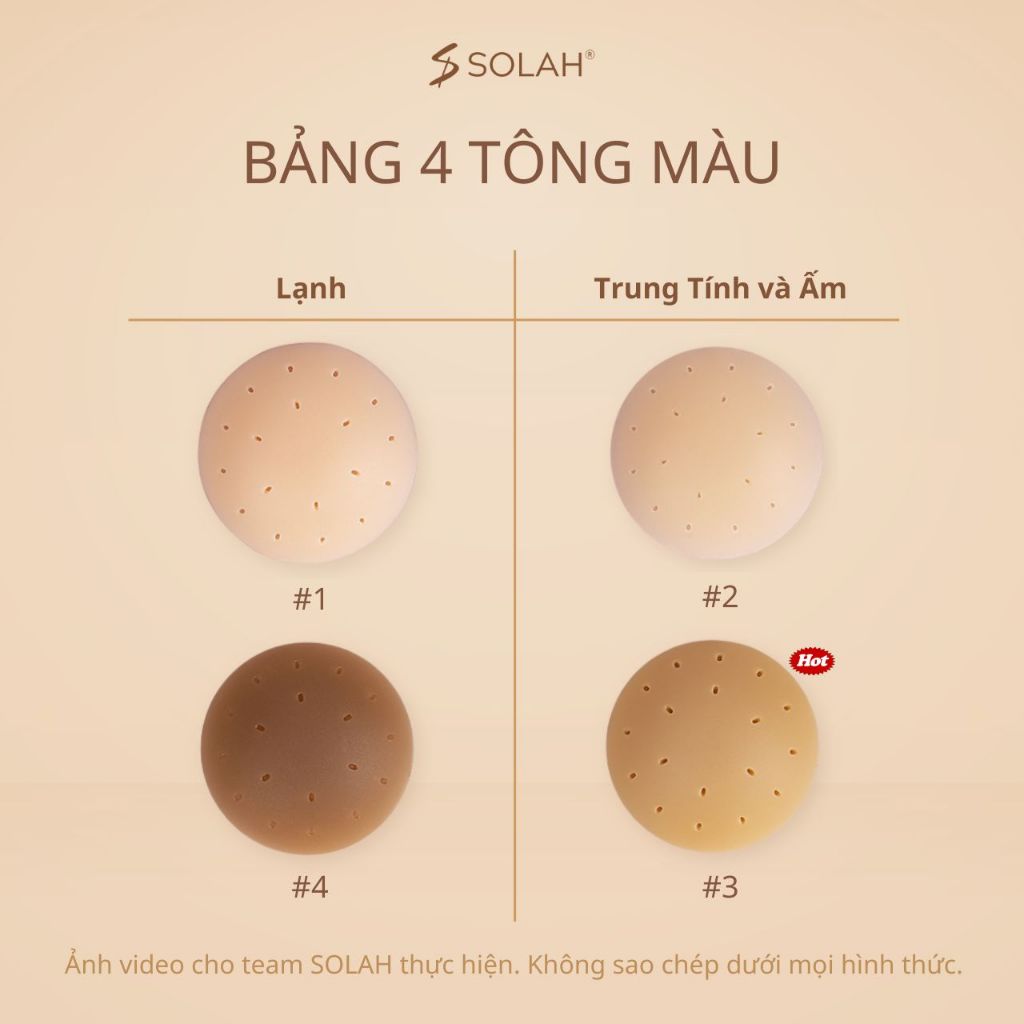 Miếng Dán Ngực Silicone Lỗ To Chống Mồ Hôi SOLAH 4 Màu Có Gel Dính Chắc Mùa Hè Đi Biển Du Lịch NP02