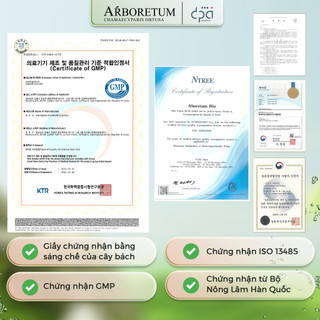 Dung Dịch Vệ Sinh Phụ Nữ Arboretum Dạng Bọt Dịu Nhẹ Làm Sạch Và Kháng Khuẩn Nấm Ngăn Mùi 80ml