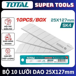 ĐỒ NGHỀ TOTAL Bộ 10 lưỡi dao tiện dụng THT519001